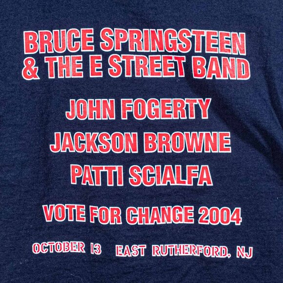 2004 Vote For Change T-Shirt Bruce Springsteen Large Y2K Rock Music Concert - Picture 5 of 5